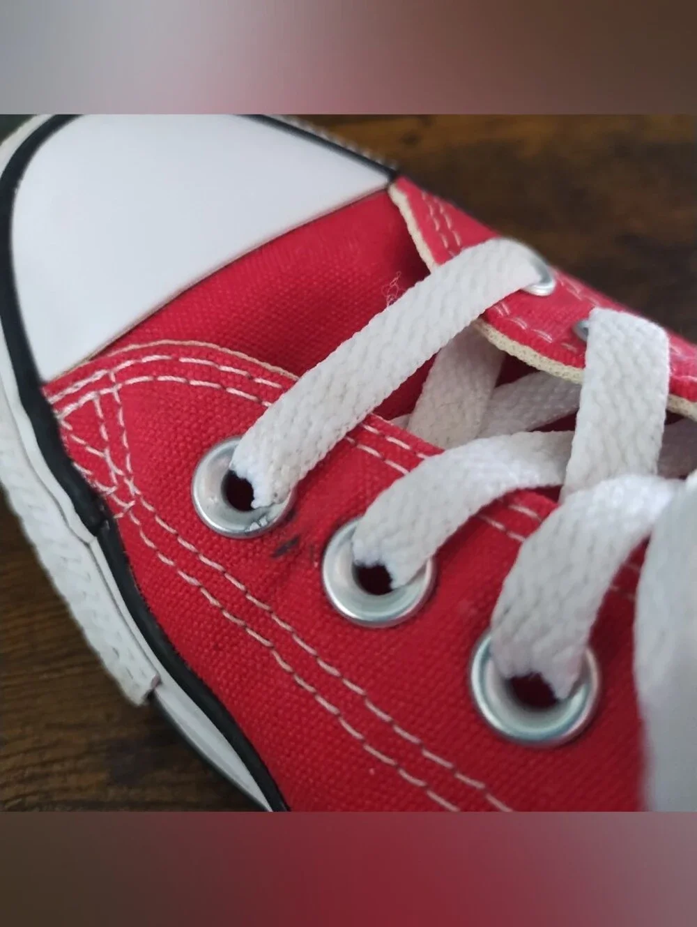 Converse Chuck Taylor All Star Low Top Red Sneakers Unisex Sz M 5 W 7 Shoes
